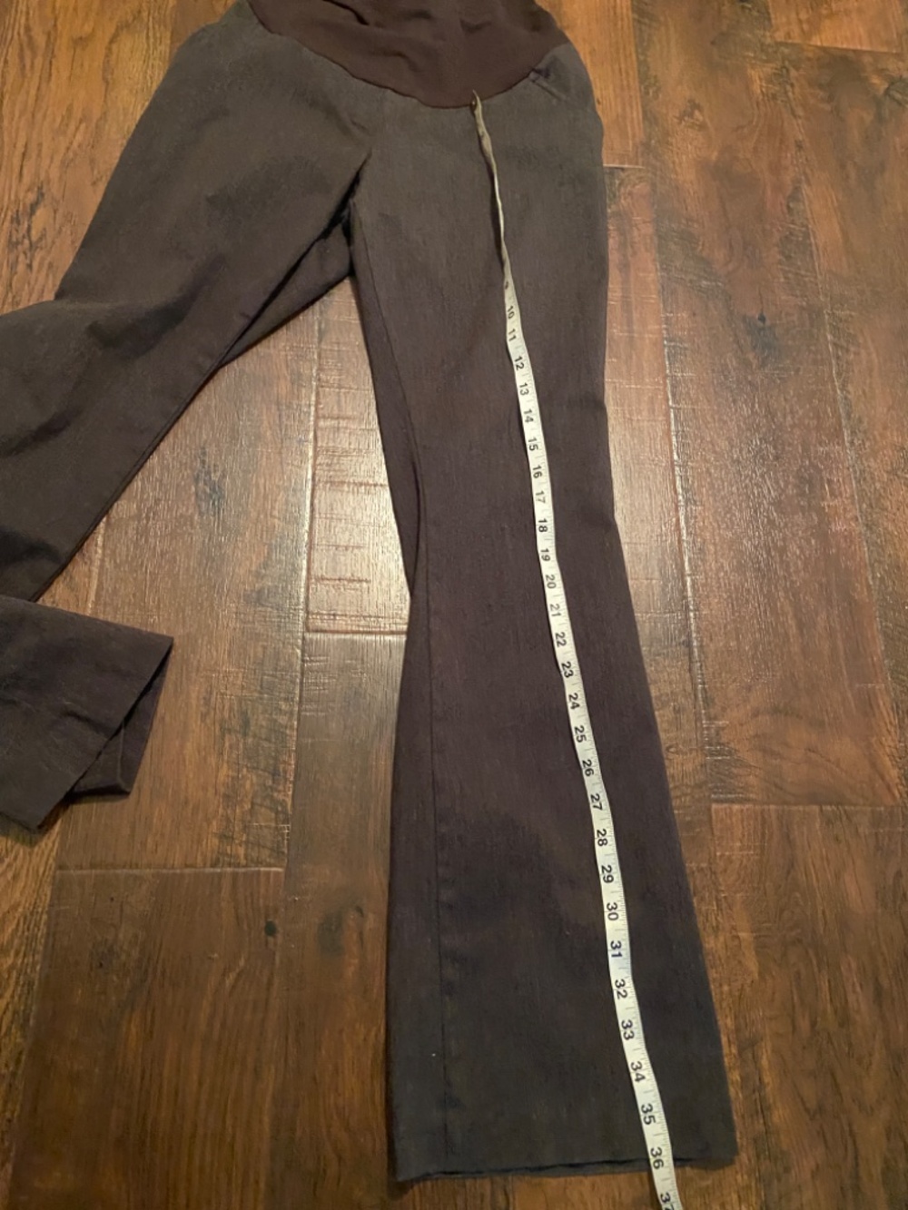 MOTHERHOOD Maternity  pants Sz M 70%Cotton Brown
